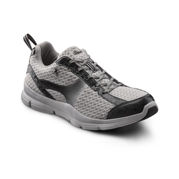 Dr. Comfort Men's Chris Athletic Shoes - Grey