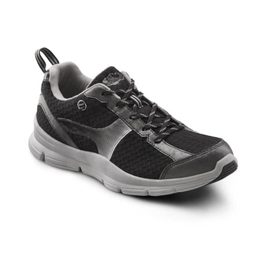 Dr. Comfort Men's Chris Athletic Shoes - Dr. Comfort Men's Chris Athletic Shoes - Black