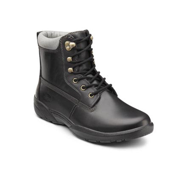 Dr. Comfort Men's Boss Work Boots - Black