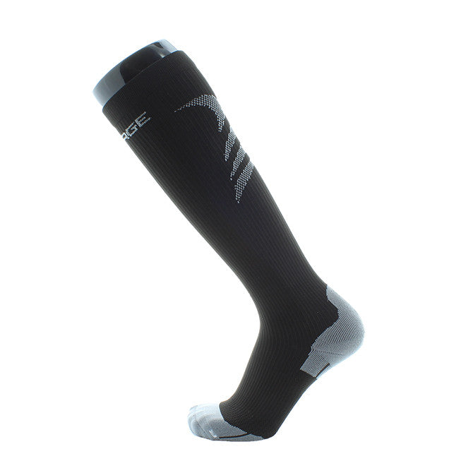 UPSURGE Sports Compression Socks - 15-20 mmHg - Black 