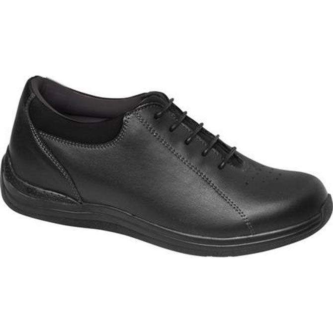 Drew Women's Tulip Active Shoes - Black Full Grain Leather 