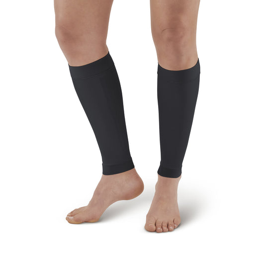 AW 5101 Microfiber Compression Leg Sleeves 20-30 mmHg (Pair) - AW 5101 Microfiber Compression Leg Sleeves - 20-30 mmHg (Pair) Black