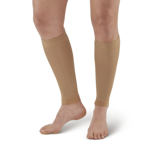 AW 5101 Microfiber Compression Leg Sleeves 20-30 mmHg (Pair) - AW 5101 Microfiber Compression Leg Sleeves - 20-30 mmHg (Pair) Nude