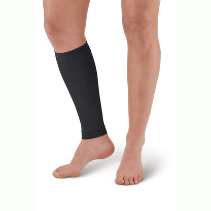 AW Style 510 Microfiber Compression Calf Sleeve - 20-30 mmHg (Single) - Black