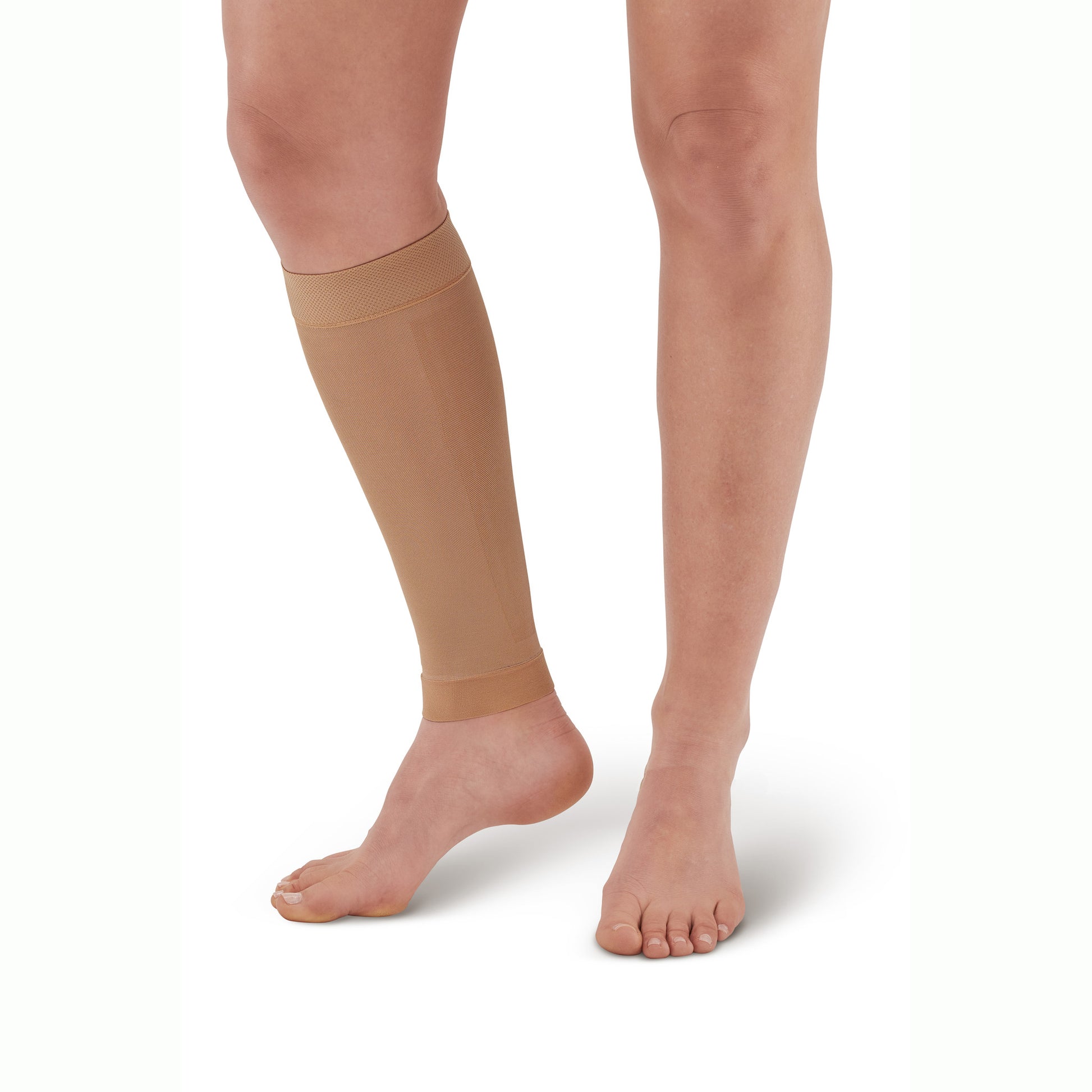 AW Style 510 Microfiber Compression Calf Sleeve - 20-30 mmHg (Single) - Sand