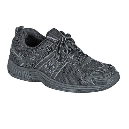 Orthofeet Men's Monterey Bay Athletic Shoes Black - Orthofeet Men's Monterey Bay Athletic Shoes Black