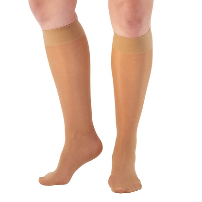 AW 76 Soft Sheer Knee Highs 8-15 mmHg (3 Pack)