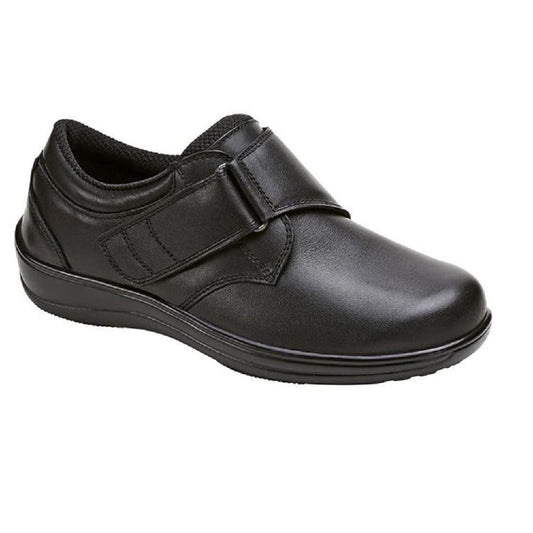 Orthofeet Women's Acadia Casual Shoes - Orthofeet Women's Acadia Casual Shoes Black