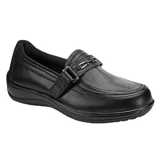 Orthofeet Women's Chelsea Dress Shoes - Orthofeet Women's Chelsea Dress Shoes Black