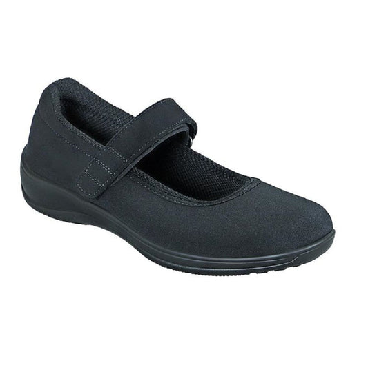 Orthofeet Women's Springfield Casual Shoes - Orthofeet Women's Springfield Casual Shoes Black