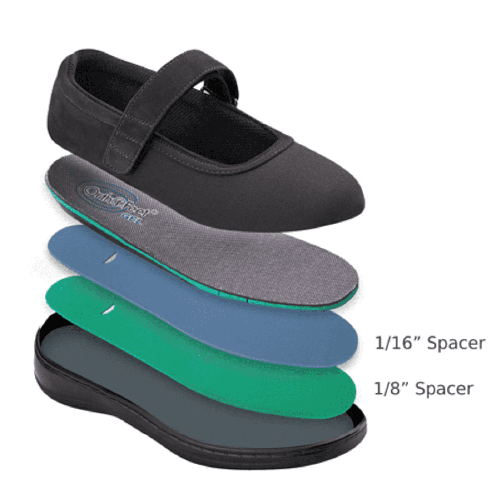 Orthofeet Women's Springfield Casual Shoes Insole