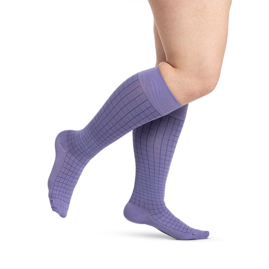 Sigvaris Style 832 Microfiber Patterns Women's Socks 20-30 mmHg - Sigvaris Style 832 Microfiber Patterns Women's Socks 20-30 mmHg