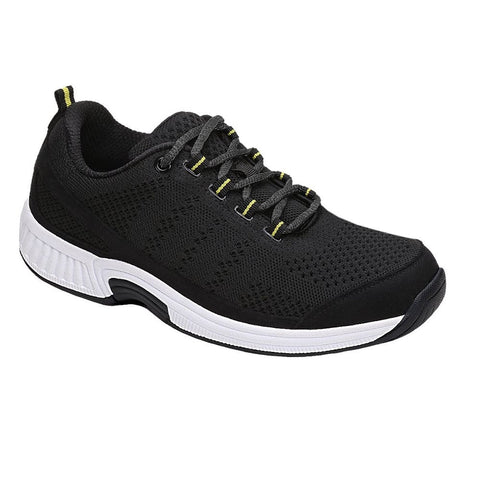 Orthofeet Women's Coral Walking/Athletic Shoes Black