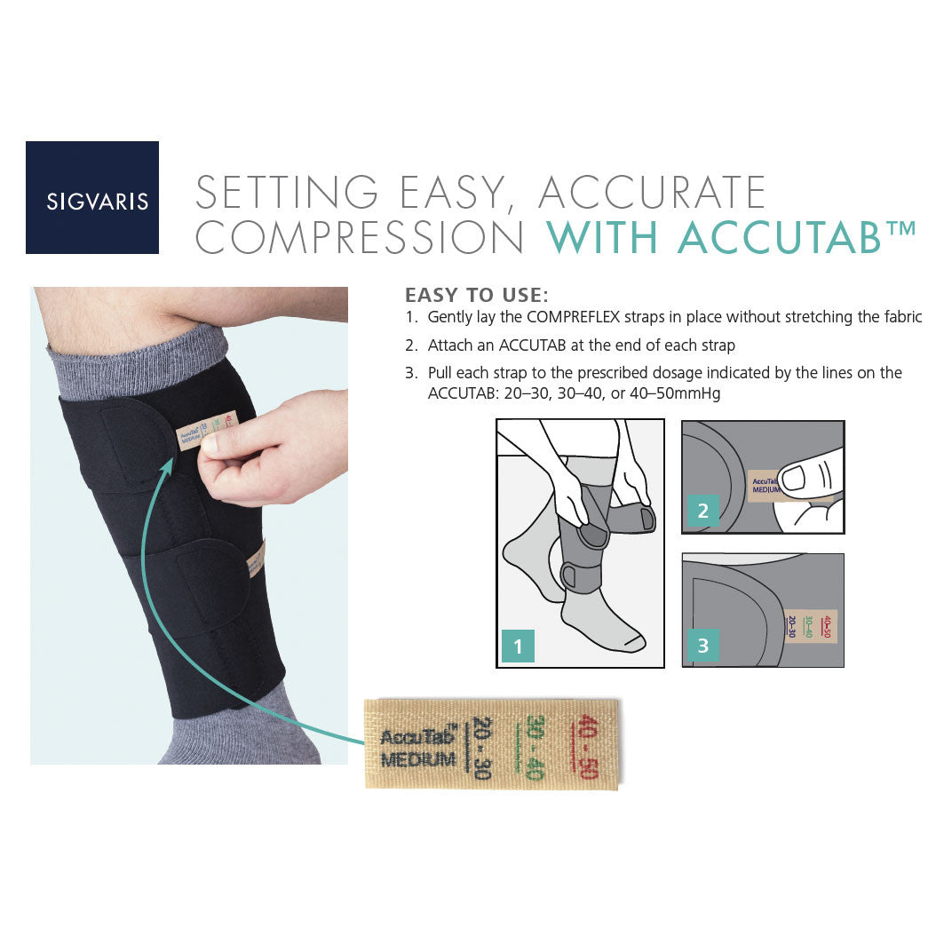 Sigvaris COMPREFLEX LITE 20-50 mmHg (Gradient, Inelastic Compression) - Instructions 