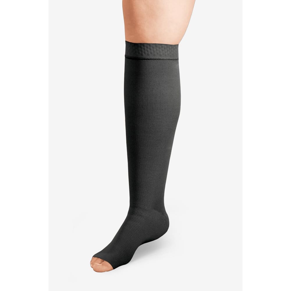 L&R USA (Solaris) ExoStrong Below Knee Open Toe w/Knit Top 20-30 mmHg