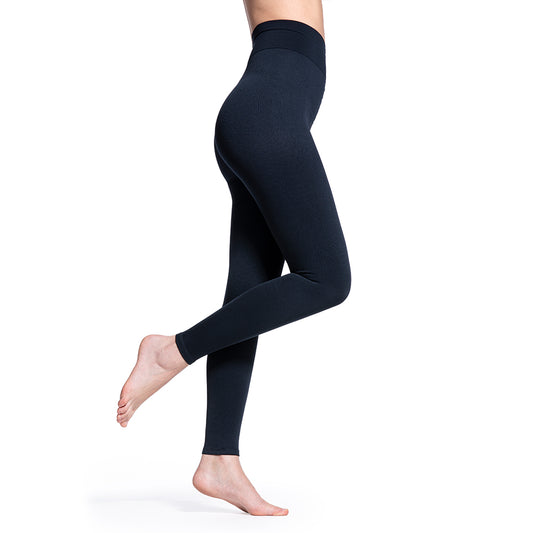 Sigvaris Well Being 170L Women's Soft Silhouette Leggings 15-20 mmHg - Sigvaris Well Being 170L Soft Silhouette Leggings - 15-20  mmHg Midnight Blue