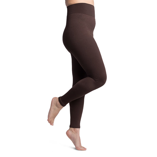 Sigvaris Well Being 170L Women's Soft Silhouette Leggings 15-20 mmHg - Sigvaris Well Being 170L Soft Silhouette Leggings - 15-20  mmHg Espresso