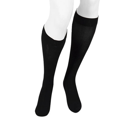 Juzo Power Vibe Knee High Socks - 20-30 mmHg Deep Black