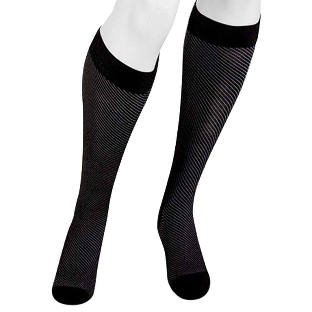 Juzo Power Vibe Knee High Socks - 20-30 mmHg Groovy Zebra