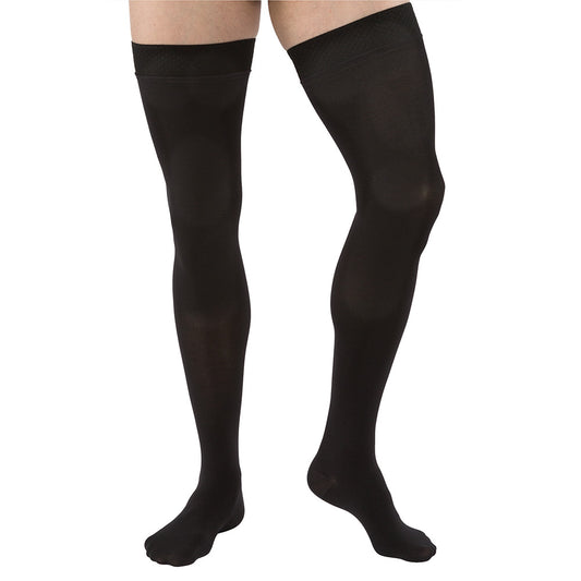 Jobst Relief Thigh Highs w/Silicone Dot Band 20-30 mmHg - Jobst Relief Closed Toe Thigh Highs w/ Silicone Dot Band - 20-30 mmHg