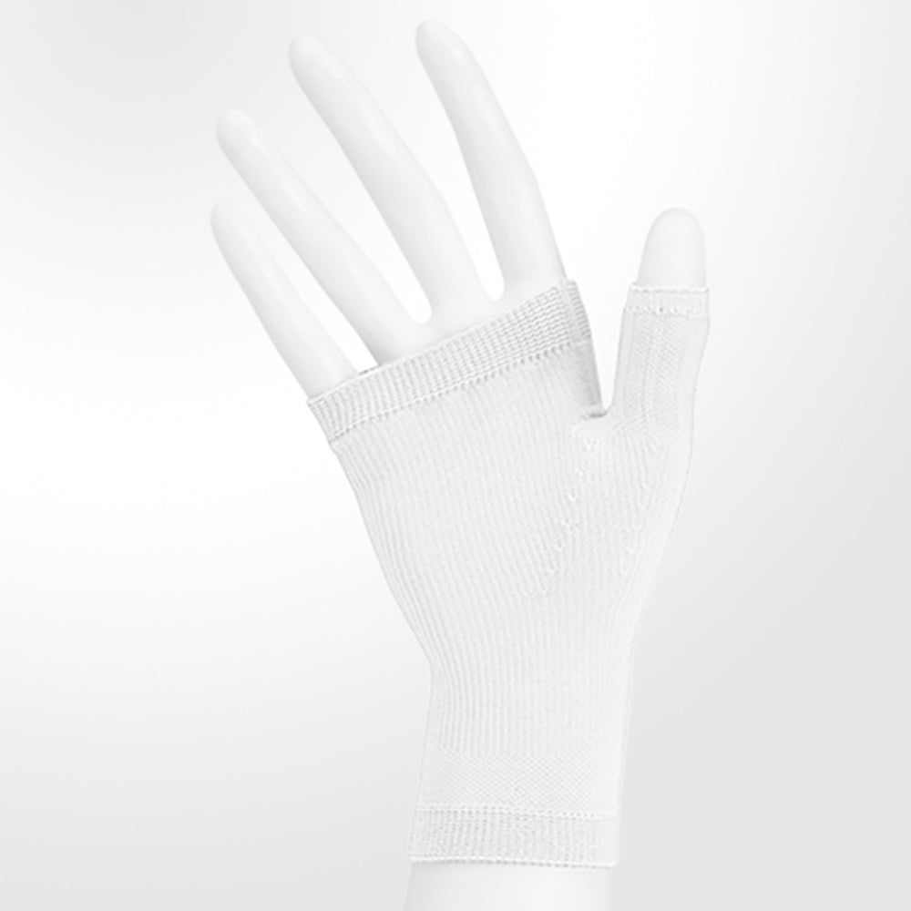 Juzo 2001 Soft Seamless Gauntlet Right - 20-30 mmHg white