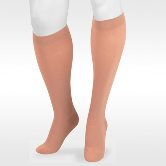 Juzo 3511 Dynamic Soft Knee Highs 20-30 mmHg - Juzo 3511 Dynamic (Varin) Soft Closed Toe Knee Highs - 20-30 mmHg Beige