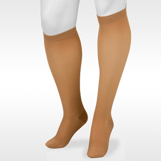 Juzo 4412 Basic Knee Highs 30-40 mmHg - Juzo 4412 Basic Closed Toe Knee Highs - 30-40 mmHg Beige