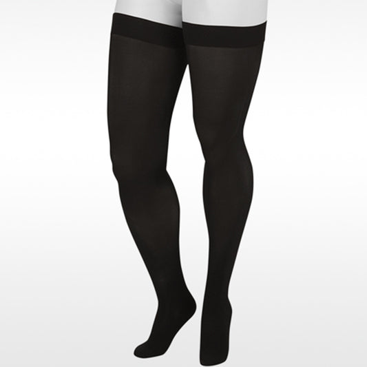 Juzo 4412 Basic Thigh Highs w/Silicone Band 30-40 mmHg - Juzo 4412 Basic Closed Toe Thigh Highs w/ Silicone Band - 30-40 mmHg