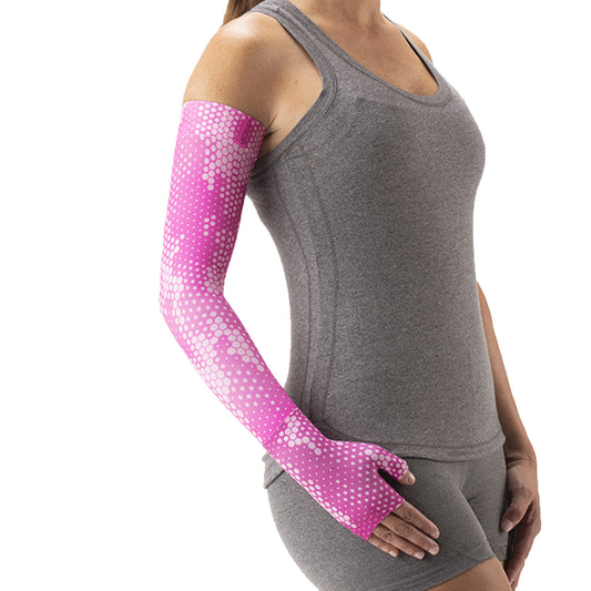 Juzo Soft 2000 Print Pixel Pink Armsleeve 15-20 mmHg - Juzo Soft 2000 Print Pixel Pink Armsleeve - 15-20 mmHg