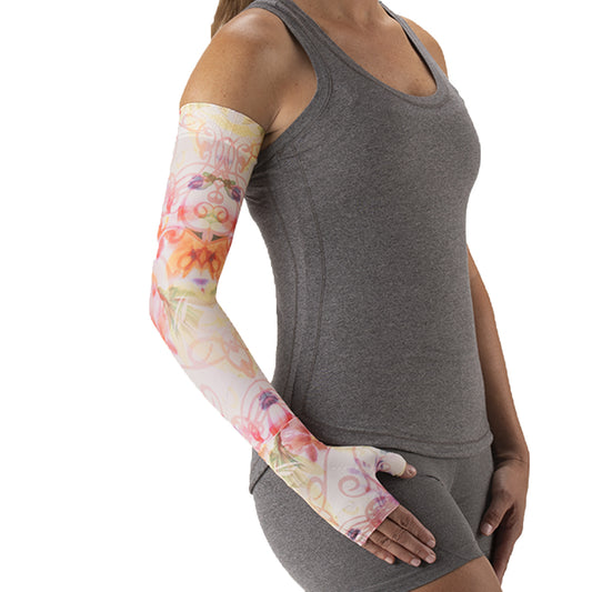 Juzo Soft 2000 Print Spring Swirl Armsleeve 15-20 mmHg - Juzo Soft 2000 Print Spring Swirl Armsleeve - 15-20 mmHg