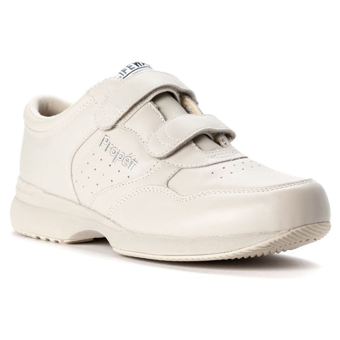 Propet Men's Lifewalker Strap Shoes Sport White | Ames Walker