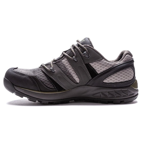 Propet Men's Vercors Outdoor Shoes (Grey/Olive) | Ames Walker