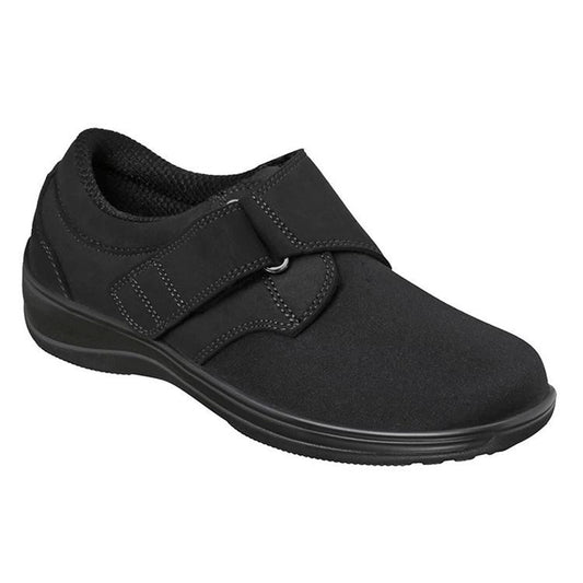 Orthofeet Women's Wichita Casual Shoes - Orthofeet Women's Wichita Casual Shoes Black