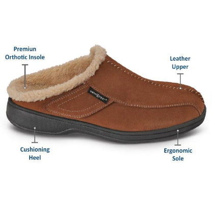 Orthofeet Men's Asheville Slippers