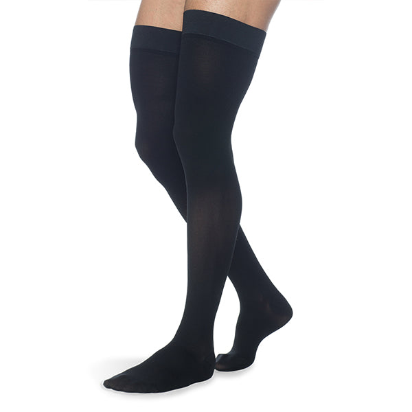 Juzo Dynamic Max Open Toe Knee Highs - 30-40 mmHg Compression and Secure  Silicone Top Band