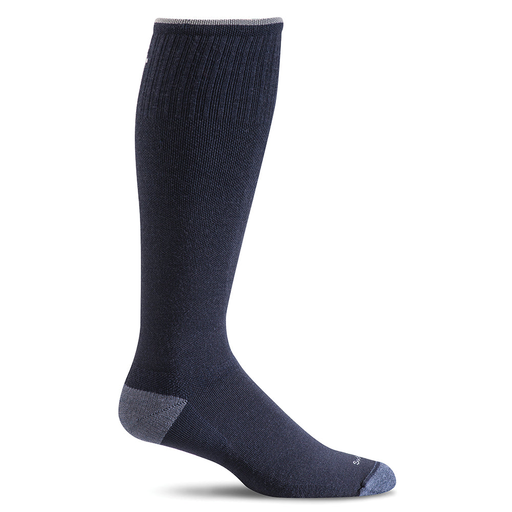 SockWell Men's Elevation Knee High Socks - 20-30 mmHg Navy