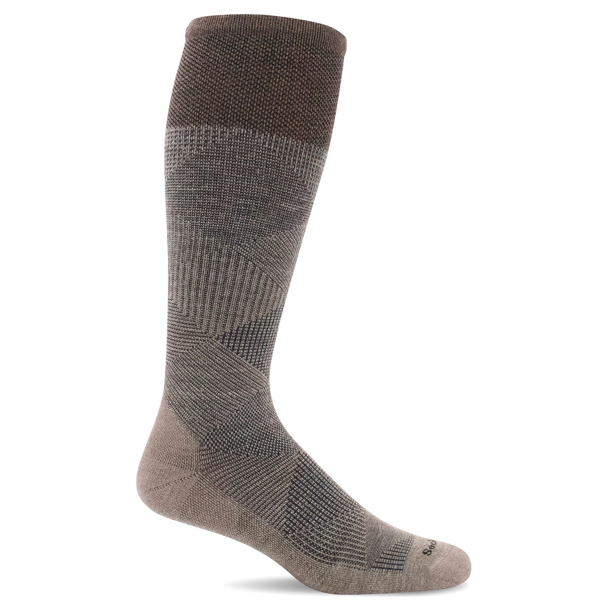 SockWell Men's Diamond Dandy Socks 15-20 mmHg Khaki