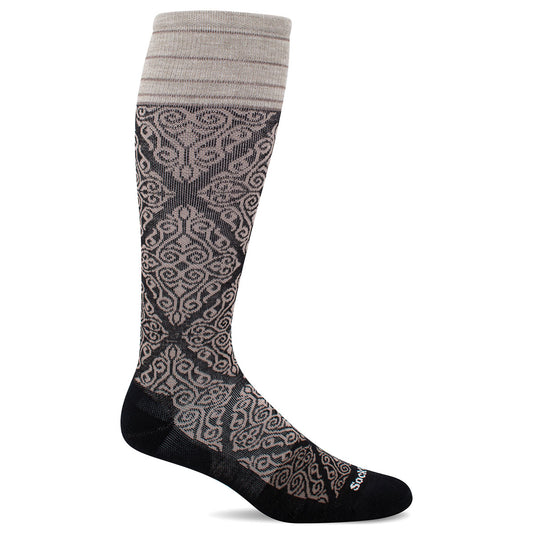 SockWell Women's The Raj Knee High Socks 20-30 mmHg - SockWell Women's The Raj Knee High Socks - 20-30 mmHg Black