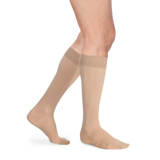 Sigvaris Essential 863 Men's Opaque Knee Highs w/Grip Top 30-40 mmHg - Sigvaris Essential 863 Men's Opaque Knee Highs w/Grip Top 30-40 mmHg