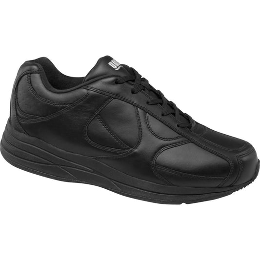 Drew Men's Surge Leather Athletic Shoes Black - Drew Men's Surge Leather Athletic Shoes Black