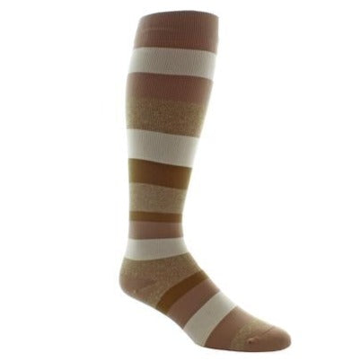 Sigvaris Well Being 183 Men's Microfiber Shades Socks 15-20 mmHg (Sale) Khaki/Tan