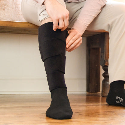 Therafirm Ease Adjust Inelastic Compression Below Knee Wrap