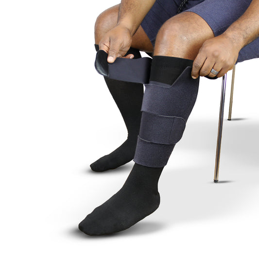 Therafirm Ease Adjust Inelastic Compression Below Knee Wrap - Therafirm Ease Adjust Inelastic Compression Below Knee Wrap