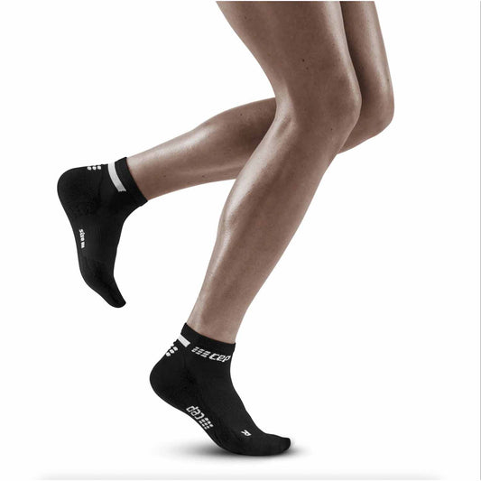 CEP Women's The Run Low Cut Compression Socks 4.0 - CEP Women's The Run Low Cut Compression Socks 4.0 Black