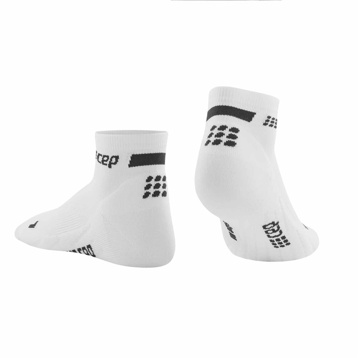 CEP Women's The Run Low Cut Compression Socks 4.0 White