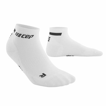 CEP Women's The Run Low Cut Compression Socks 4.0 White