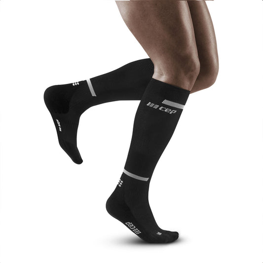 CEP Men's The Run Tall Compression Socks 4.0 - CEP Men's The Run Tall Compression Socks 4.0 Black