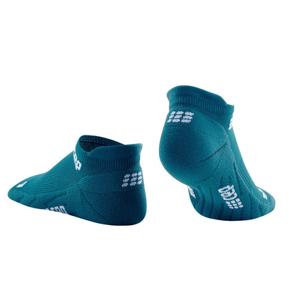 CEP Men's The Run No Show Socks 4.0 Petrol