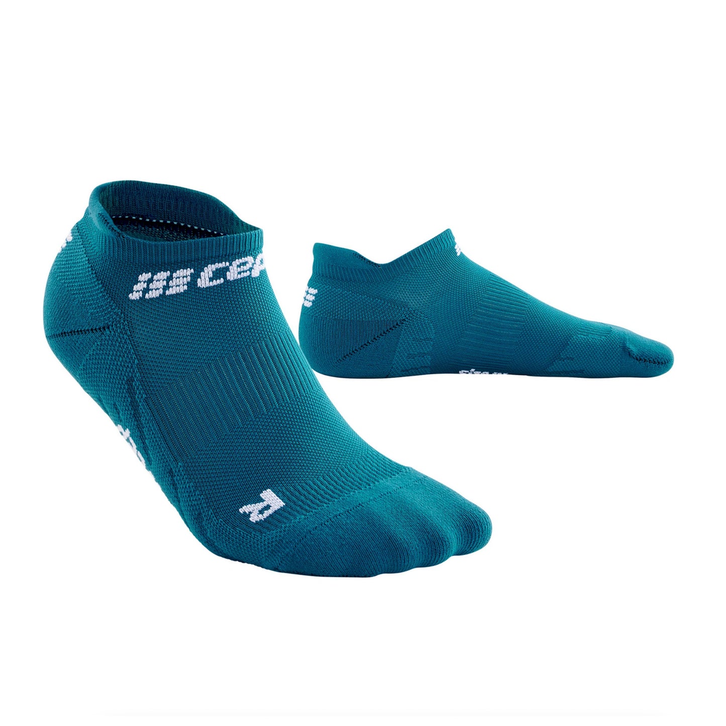 CEP Men's The Run No Show Socks 4.0 Petrol