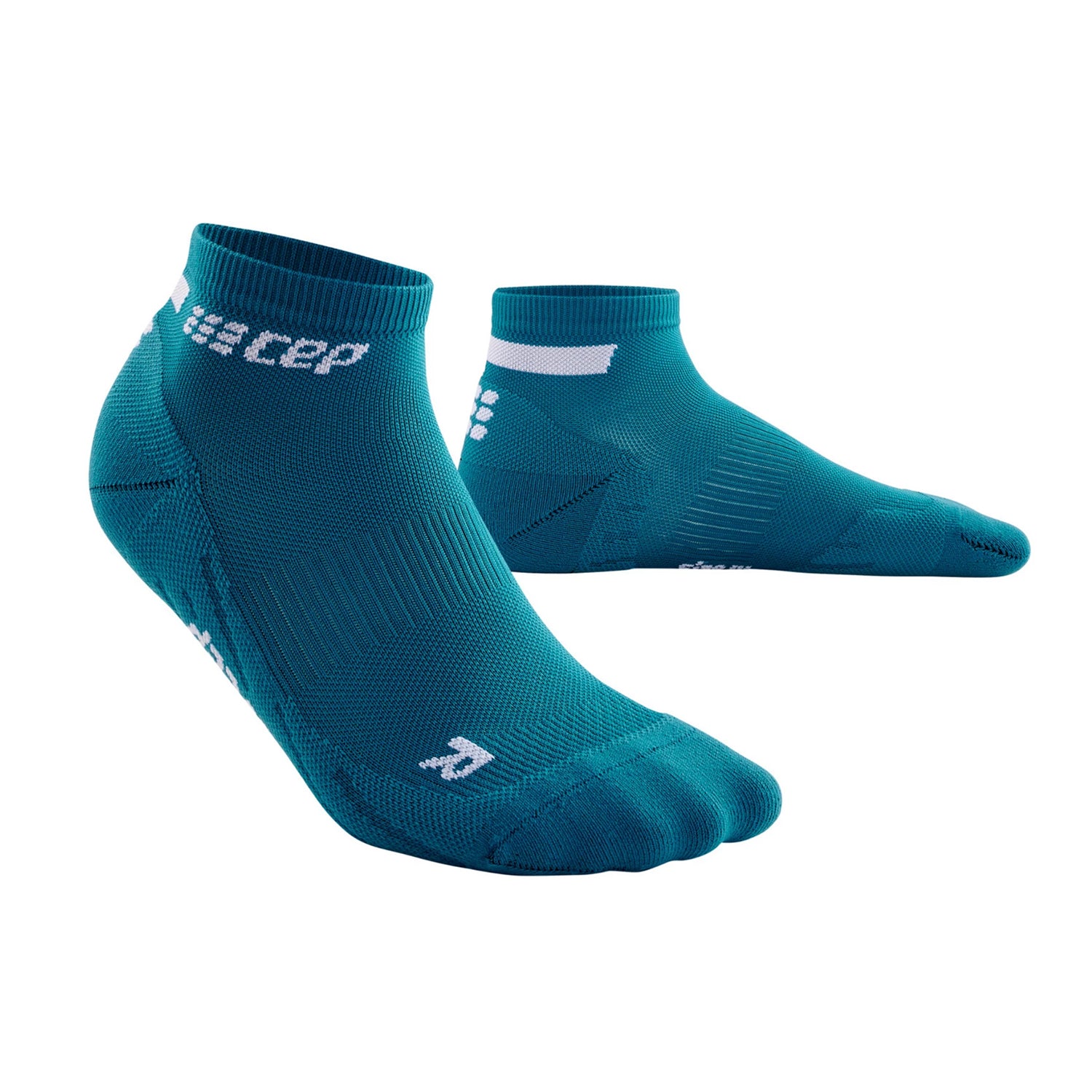 CEP Men's The Run Low Cut Compression Socks 4.0 Petrol